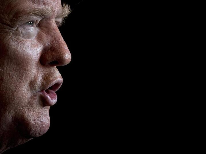 "Wir werden sehen, was passiert. Vielleicht ist es ein schönes Geschenk": Donald Trump.