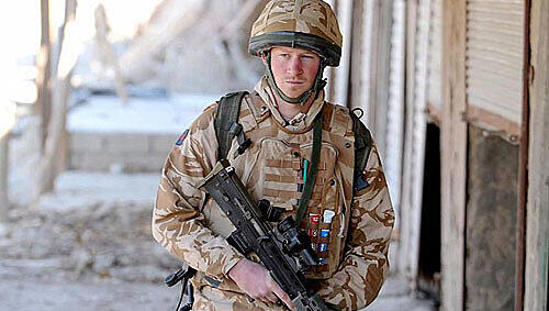 Der Prinz in der Helmand-Provinz: Doch Harry muss nun zurück ins Königreich. Der Prinz in der Helmand-Provinz: Doch Harry muss nun zurück ins Königreich.