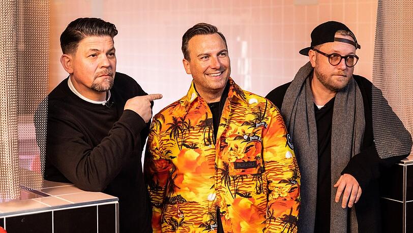 Tim Mälzer, Tim Raue und Max Strohe duellieren sich in der "Best Friends-Edition" von "Kitchen Impossible".