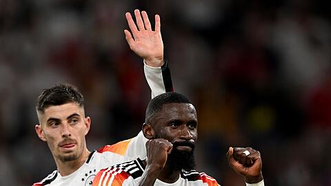 Kai Havertz und Antonio R&uuml;diger sind Vize-Kapit&auml;ne im DFB-Team. (Archivbild)