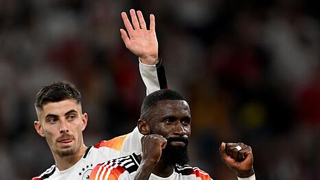 Kai Havertz und Antonio R&uuml;diger sind Vize-Kapit&auml;ne im DFB-Team. (Archivbild)