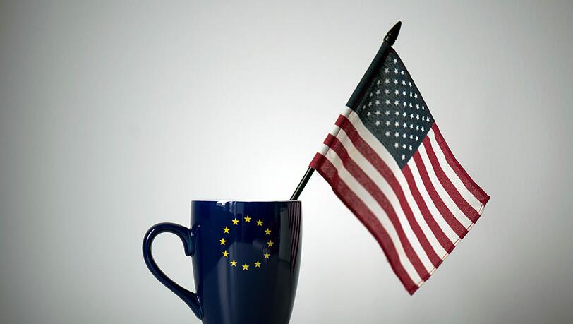 USA kontra EU: Das Freihandelsabkommen ist umstritten. USA kontra EU: Das Freihandelsabkommen ist umstritten.