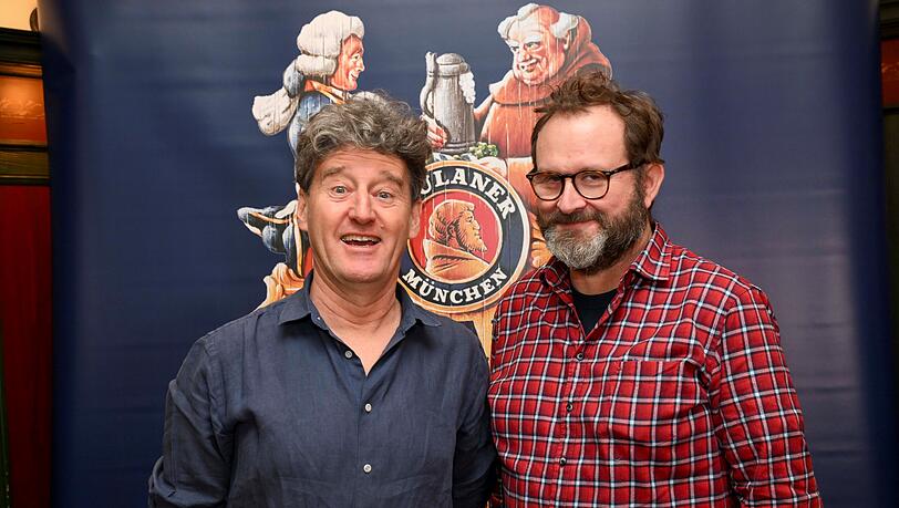 Richard Oehmann (l.) und Stefan Betz sind die Autoren des Singspiels am Nockherberg. Noch ist die Handlung nicht final.