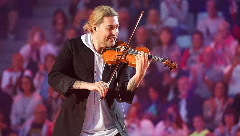 Star-Geiger David Garrett spielt am 21. August auf dem M&uuml;nchner K&ouml;nigsplatz. (Archivbild)