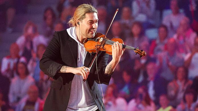 Star-Geiger David Garrett spielt am 21. August auf dem Münchner Königsplatz. (Archivbild) Star-Geiger David Garrett spielt am 21. August auf dem Münchner Königsplatz. (Archivbild)