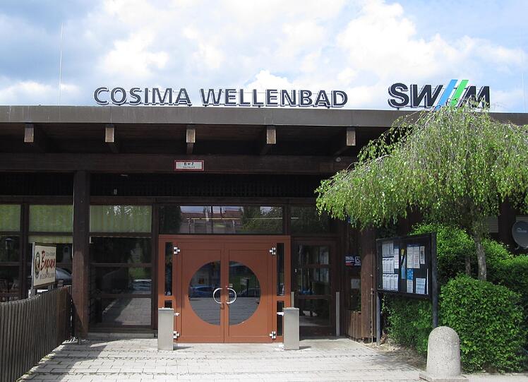 Das Cosimabad wird für einen Monat zum Ausstellungsort.