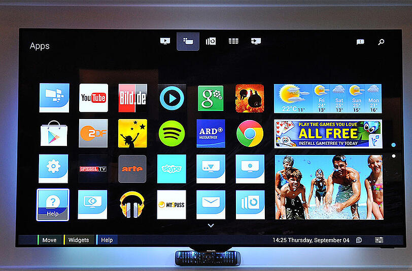 Viele Möglichkeiten und viele Gefahren: "Smart-TVs" wissen so einiges über ihre Besitzer.