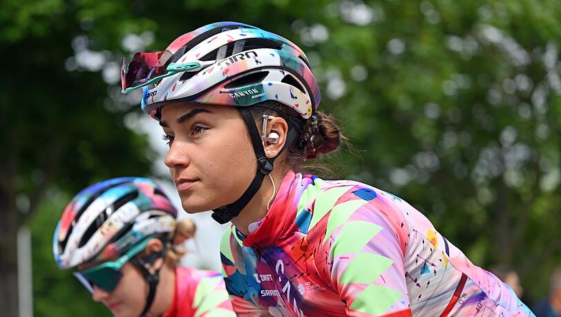 Ricarda Bauernfeind holte sich auf der fünften Etappe der Frauen-Tour den Sieg.