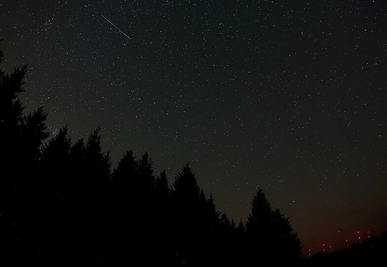 Sternschnuppen-Nacht über Deutschland: Die Bilder aus der Nacht von Mittwoch auf Donnerstag.