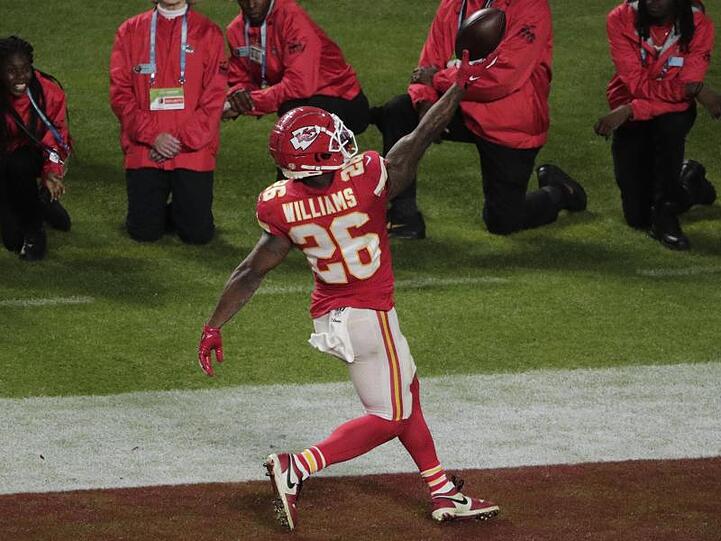 Hat sich entschlossen auf die NFL-Saison zu verzichten: Damien Williams von den Kansas City Chiefs.