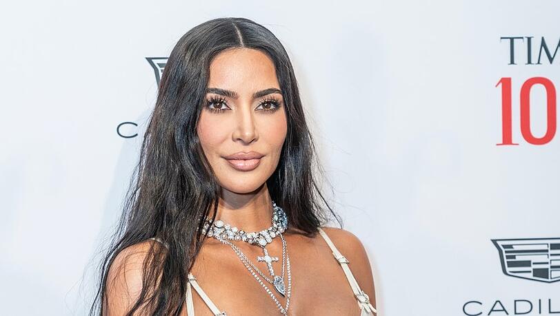 Kim Kardashian bei einem Auftritt in New York.