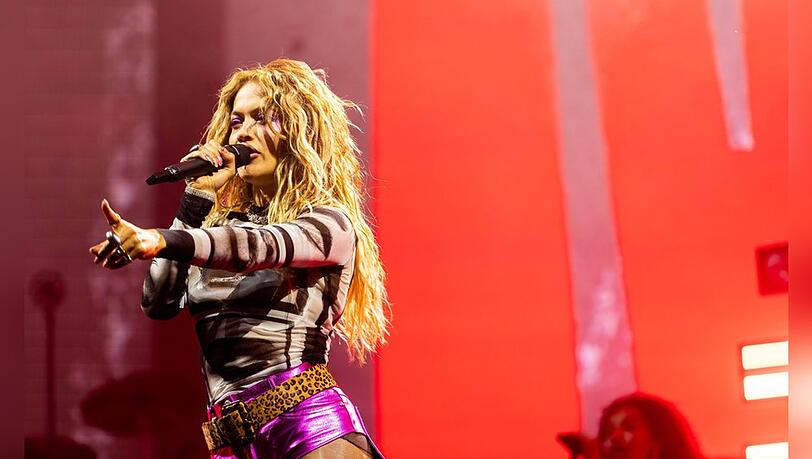 Am 25. Juli trat Rita Ora noch im litauischen Vilnius auf.