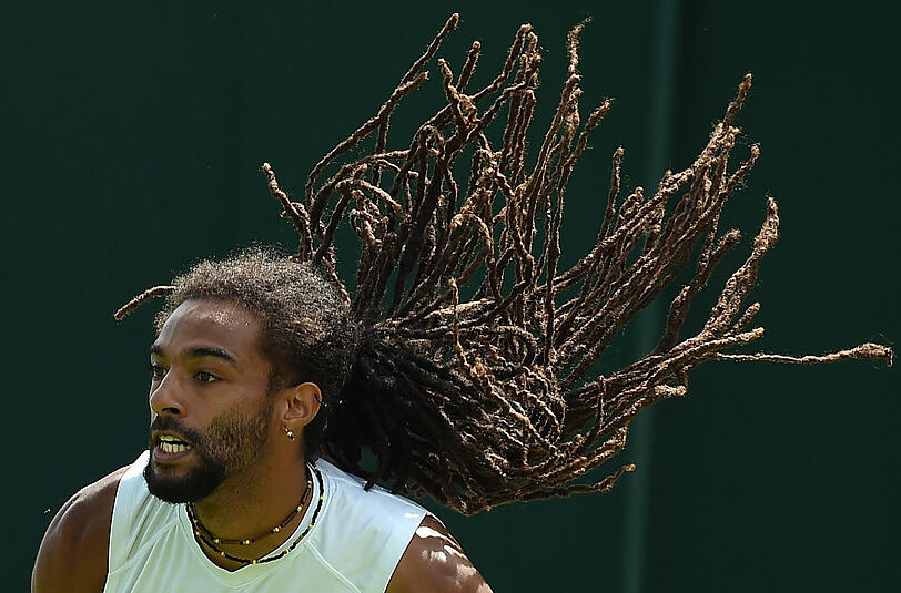 Steht in der 2. Runde des Rasenplatz-Turniers von Wimbledon: Dustin Brown.