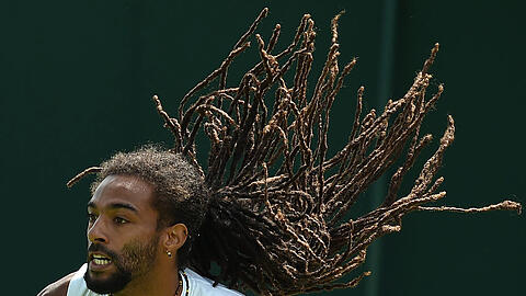 Steht in der 2. Runde des Rasenplatz-Turniers von Wimbledon: Dustin Brown.