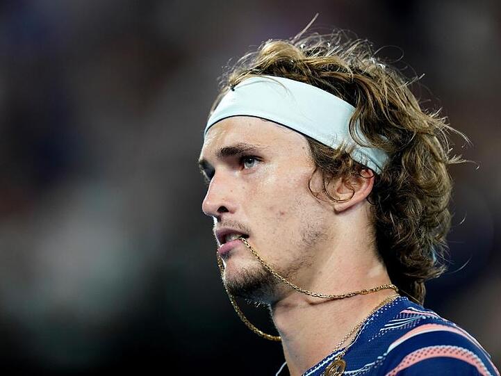 Schlägt bei den US Open in New York auf: Alexander Zverev.