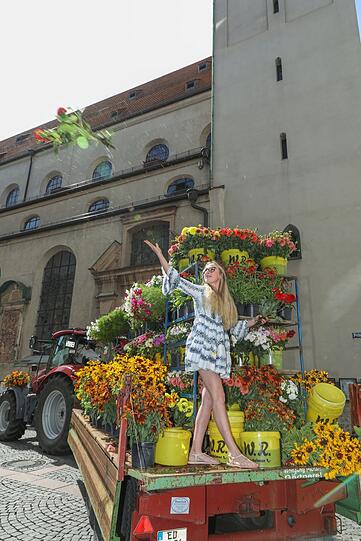 So schöne Blumen darf man stolz präsentieren.