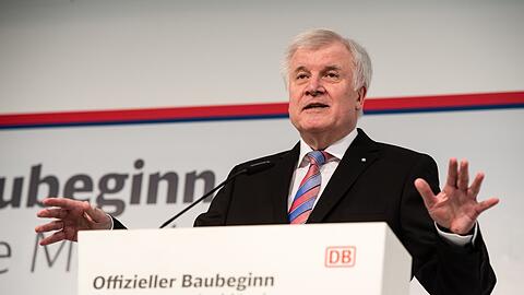 Der damalige bayerische Ministerpräsident Horst Seehofer (CSU).