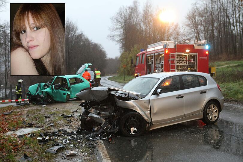 Tragisches Ende eines jungen Lebens: Cindy geriet ohne Schuld in diesen Unfall.