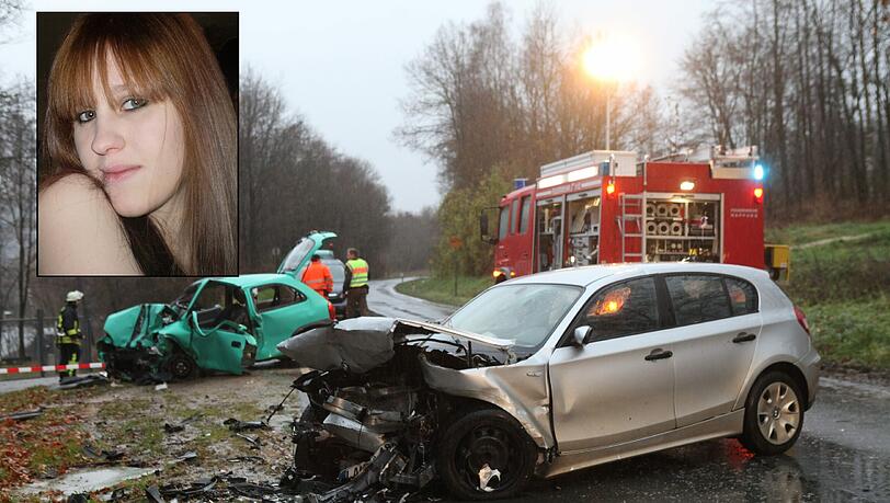 Tragisches Ende eines jungen Lebens: Cindy geriet ohne Schuld in diesen Unfall. Tragisches Ende eines jungen Lebens: Cindy geriet ohne Schuld in diesen Unfall.