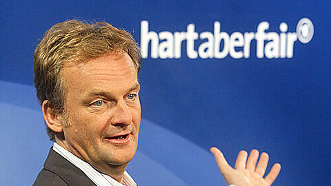 Frank Plasberg in seiner Sendung "Hart aber fair"