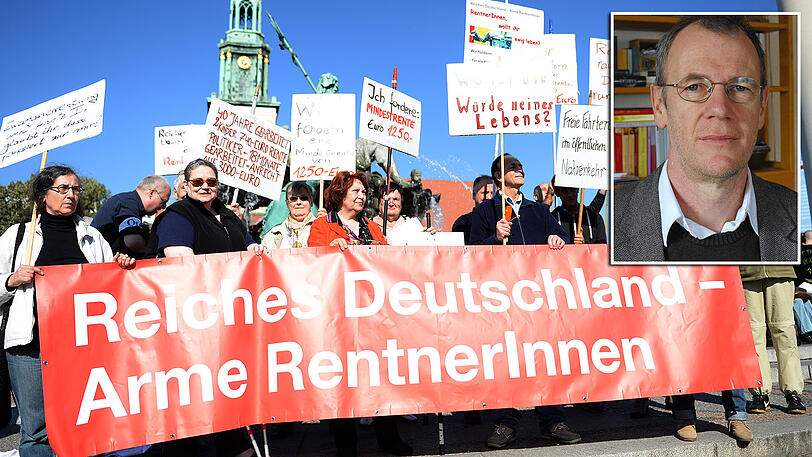 "Zukünftig bedroht Altersarmut auch die Mitte der Gesellschaft", meint Renten-Experte Holger Baldois.
