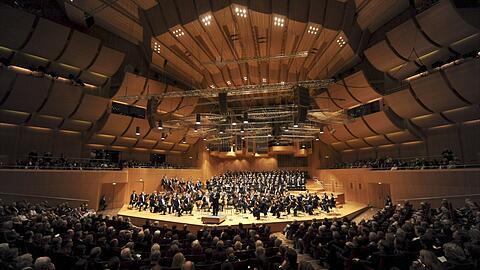 Das Symphonieorchester des Bayerischen Rundfunks in der Philharmonie.