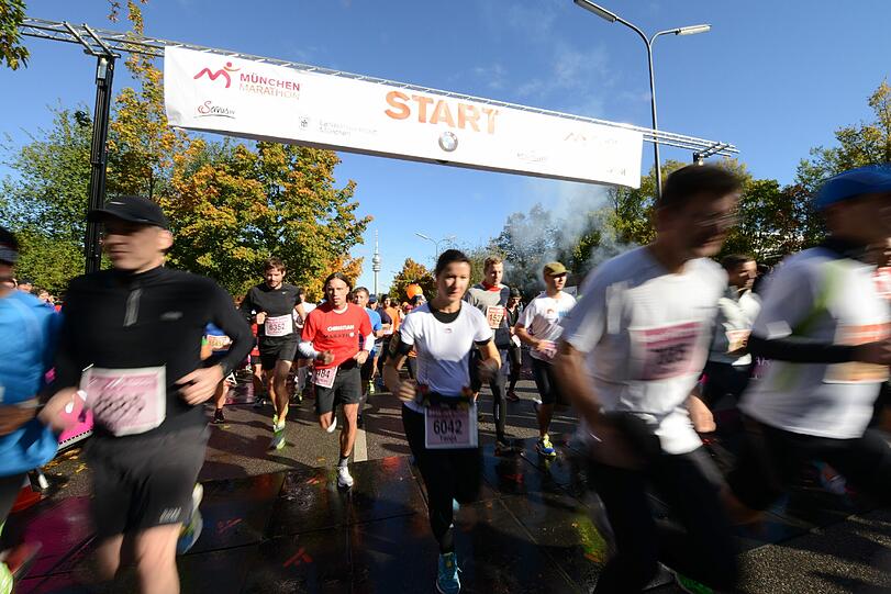 Am Sonntag fand der "München Marathon" statt. Die besten Bilder!