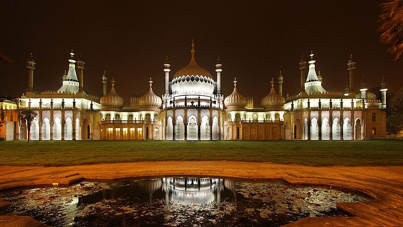 Das Royal Pavilion steht in Brighton.