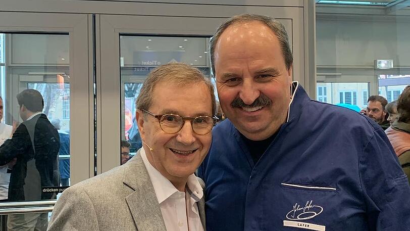 Jan Hofer moderierte am Samstag auf der Messe in Hamburg.