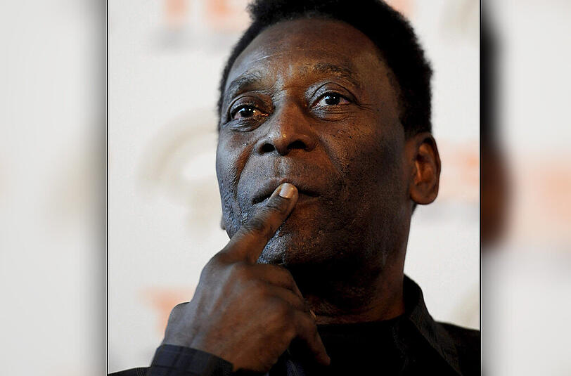 Brasiliens Fußball-Idol Pelé hat gesundheitliche Probleme.