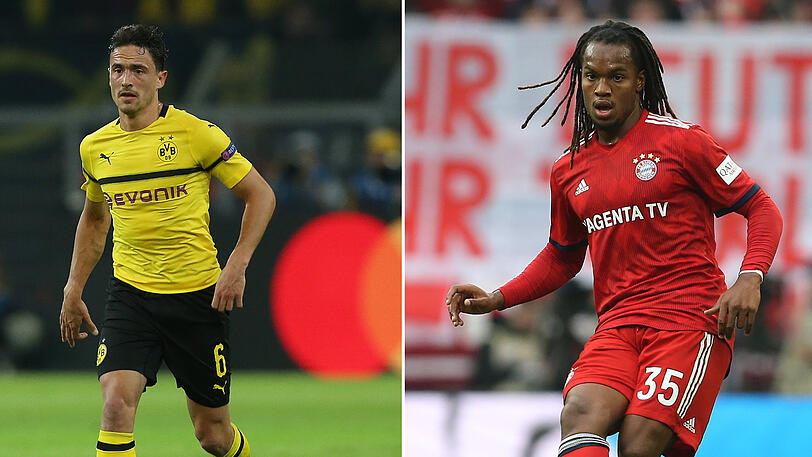 Thomas Delaney (27) - Renato Sanches (21): "Ähnlich wie Witsel gibt Delaney dem BVB-Spiel Ruhe und Struktur. Er ist der Garant, dass nach vorn die Post abgeht, will aber selbst nicht zwingend aufs Foto", sagt Fuss. "Sanches wurde von Kovac aufgebaut. Wenn er ihn nun bringt, wird Sanches für seinen Coach durchs Feuer gehen. Aber auch auf dieser Mittelfeldposition ist Dortmund aktuell besser." Stand: 3,5:3,5