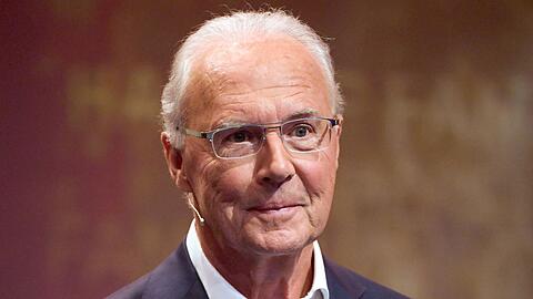 Franz Beckenbauer starb im Januar mit 78 Jahren.