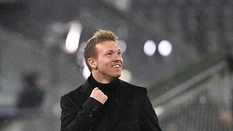 Bayerns Trainer Julian Nagelsmann im Stadion. (Archivbild)