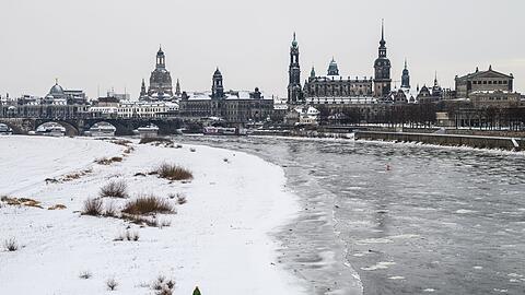 Winter in Dresden: Die Heizkosten in Sachsen d&uuml;rften besonders steigen