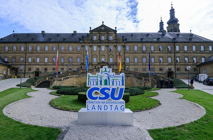 Herbstklausur der CSU im Kloster Banz bei Bad Staffelstein. Foto: Nicolas Armer/Archiv