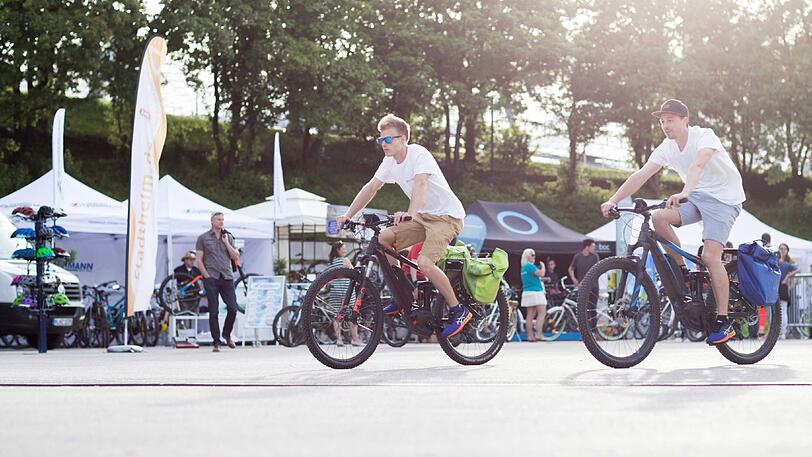 Am Wochenende dreht sich im Olympiapark alles um die E-Bikes.