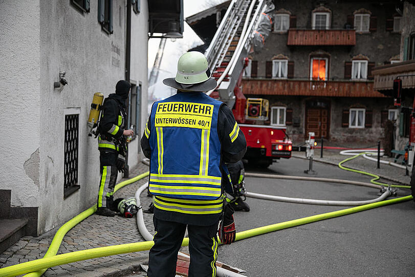 Das historische Bauernhaus konnte leider nicht gerettet werden.