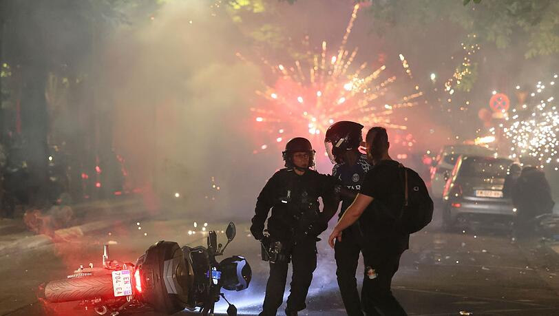 Rund 22.000 Polizisten waren landesweit im Einsatz.