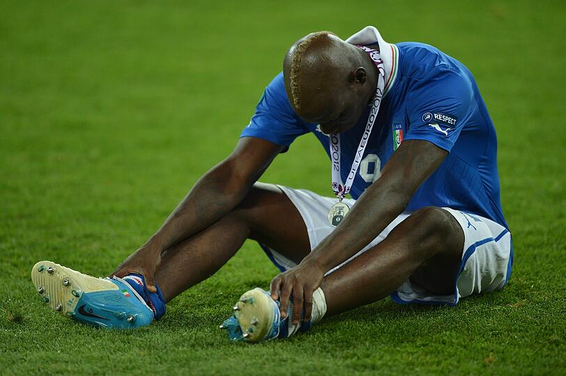 Jubel bei den Spaniern - Entsetzen bei den Italienern. Die Bilder nach dem 4:0-Endspielerfolg der Del Bosque-Elf.