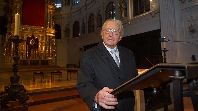 Am 8. März las Unternehmensberater Erwin Küchle in St. Michael ein "Lebenszeugnis in Predigtform".
