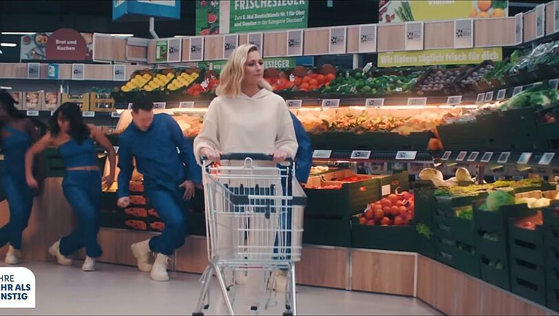Helene Fischer im Werbespot von Lidl.