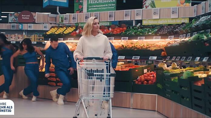 Helene Fischer im Werbespot von Lidl.