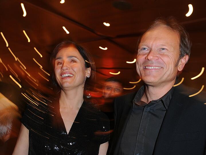 Sandra Maischberger und ihr Ehemann Jan Kerhart