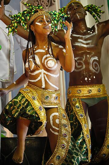 Samba in Rio 2012: Die Bilder vom Zuckerhut. Mit Fergie und Jennifer Lopez