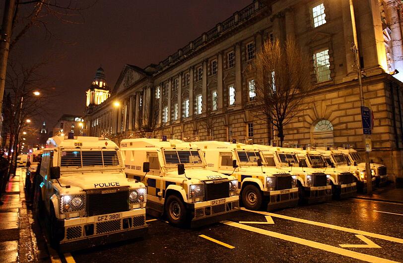 Krawalle in Belfast - die Bilder
