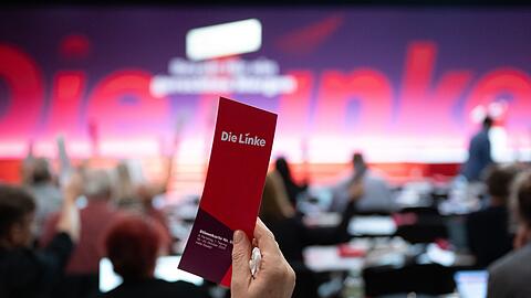 Die Linke trifft sich diesmal in Chemnitz zu ihrem 9. Bundesparteitag. (Archivbild)
