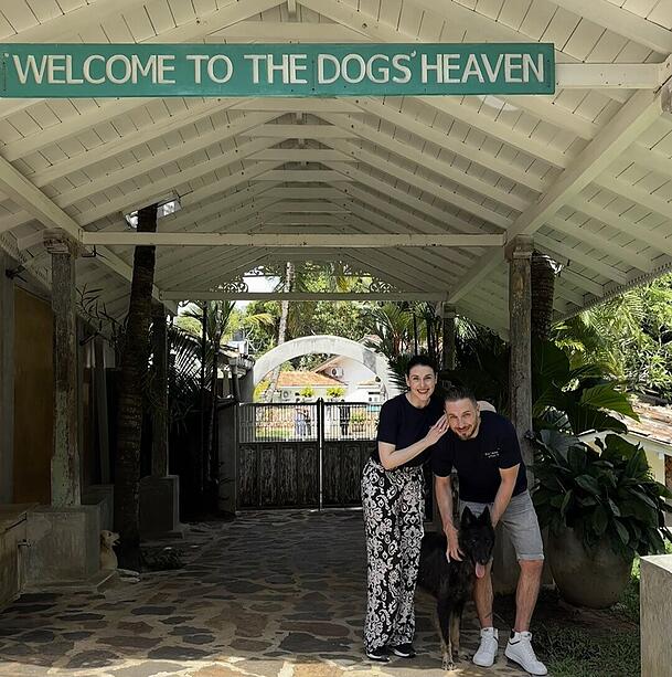 Um eine wertvolle Erfahrung reicher: Anita Eichhorn und ihr Lebensgef&auml;hrte Alex reisten gemeinsam nach Sri Lanka.