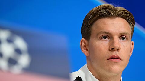 Der ehemalige Frankfurter Jens Petter Hauge wei&szlig;, was seine Mannschaft in M&uuml;nchen erwartet.