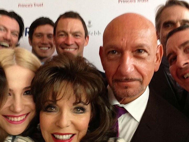 Das Selfie von Joan Collins