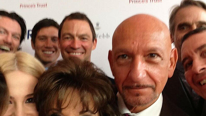 Das Selfie von Joan Collins Das Selfie von Joan Collins